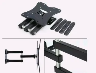 STAFFA Braccio Supporto a Parete Tv 14" A 55"