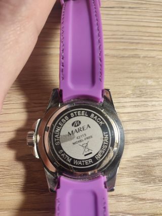 Reloj Marea Mujer Morado Blanco 42113