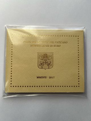 Portafoglio Vaticano 2017 Set Euro Papa Francesco