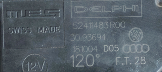 MOTOR APERTURA TRAMPILLAS CLIMATIZADOR PORSCHE CA