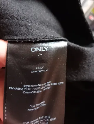 Minigonna similpelle - Only