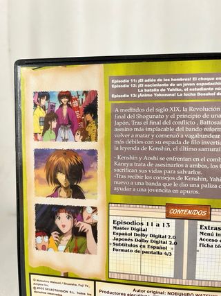 Pack Películas Kenshin DVD Anime