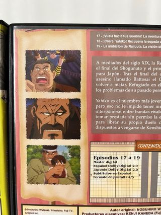 Pack Películas Kenshin DVD Anime