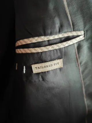 Traje Zara Gris Hombre