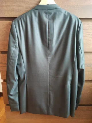 Traje Zara Gris Hombre