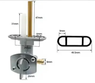 Grifo Gasolina Kawasaki, Suzuki, Yamaha