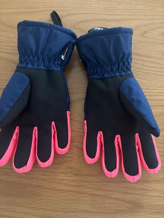 Guantes Wedze para nieve de Niñ@ 12 años Azul/Rosa