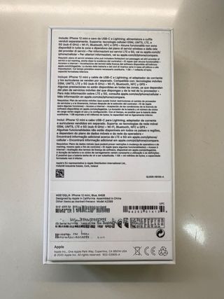 iPhone 12 mini 64GB Azul