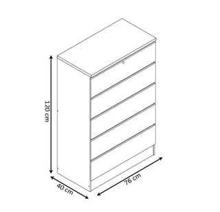 Cómoda Sinfonier Blanca
