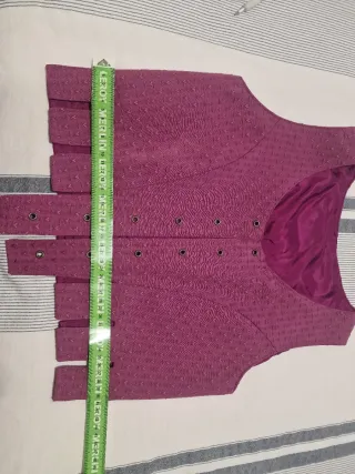 Justillo corpiño huertana morado