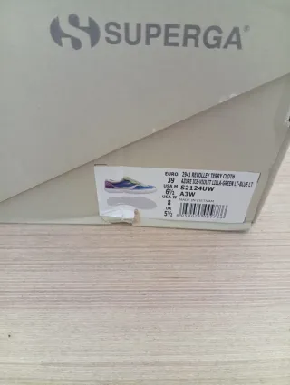 Superga N.39 Nuove Originali nuove