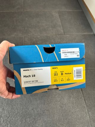 Zapatillas Cross Country Azul y Verde