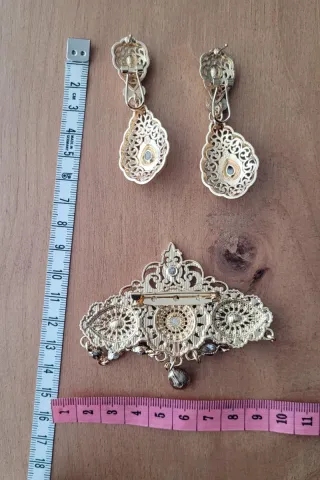 Aderezo niña dorado NUEVO