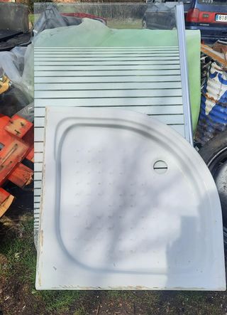 Mampara y plato de ducha