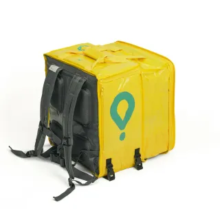 Mochila Glovo Amarilla