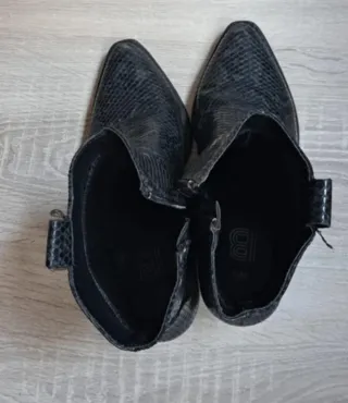 Botines Cowboy Bosanova Piel Serpiente