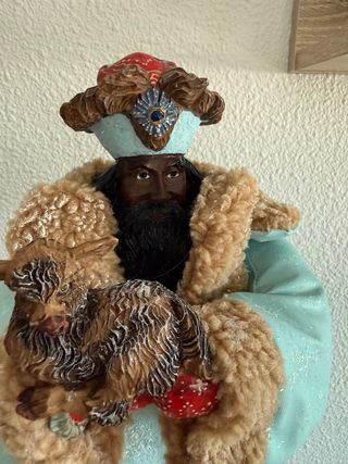 Rey Baltasar con corderito