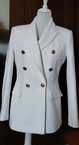 Blazer donna ZARA bianco