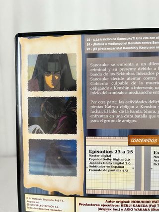 Pack Películas Kenshin DVD Anime