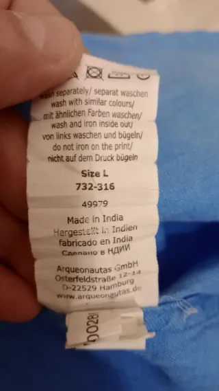 Camicia mezza manica ARQUEONAUTAS L