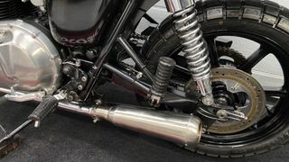 Triumph Bonneville SE Negra y Marrón