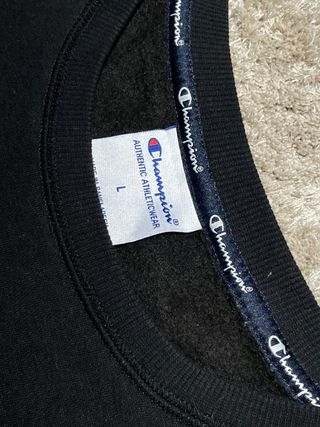 Champion Script Logo Sweatshirt Preto