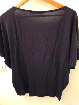 Camiseta Desigual Talla S Negra