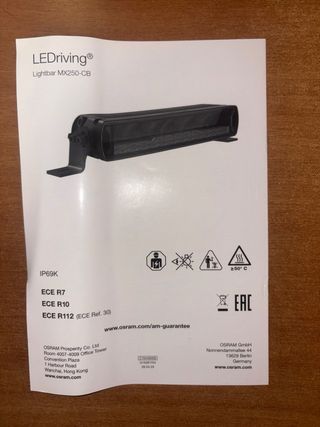Osram LEDriving Lightbar MX250-CB