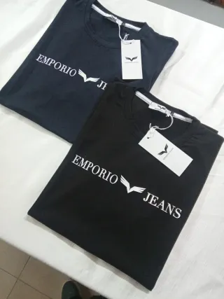 2 T-shirt Emporio Jeans Uomo Taglia L