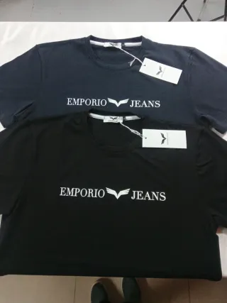 2 T-shirt Emporio Jeans Uomo Taglia L