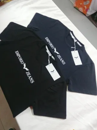 2 T-shirt Emporio Jeans Uomo Taglia L