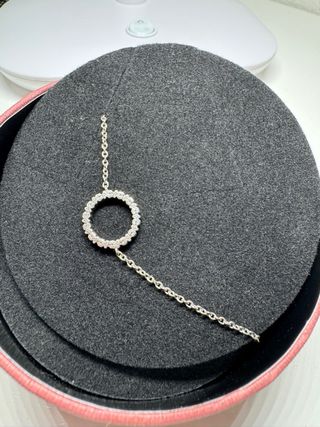 Pulsera Tous Aro Circonitas Plata