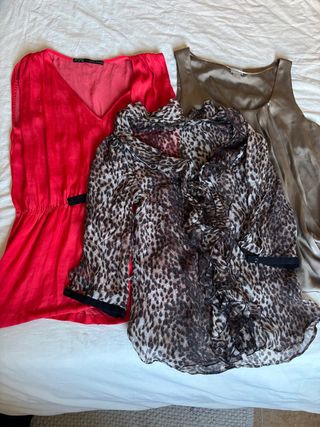 Lote 3 blusas Zara