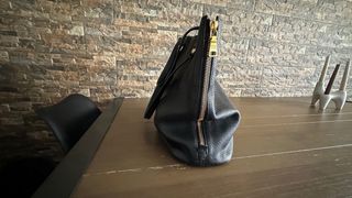 Bolso Prada Negro Piel Texturizada