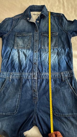 PETO AZUL VAQUERO MUJER PEPE JEANS L