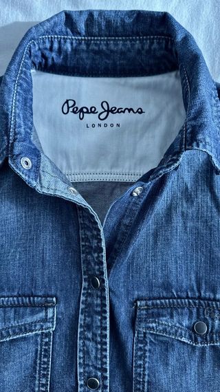 PETO AZUL VAQUERO MUJER PEPE JEANS L