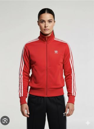 Chaqueta Adidas original Firebird rojo chandal
