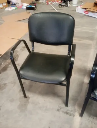 Sillas de oficina negras