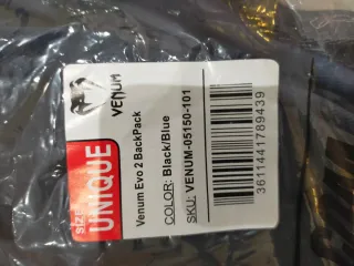 Mochila Venum Evo 2 Backpack Negro/Azul