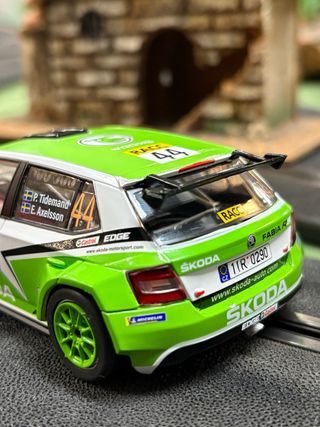 Scaleauto Skoda Fabia R5 rally RACC winner 2015