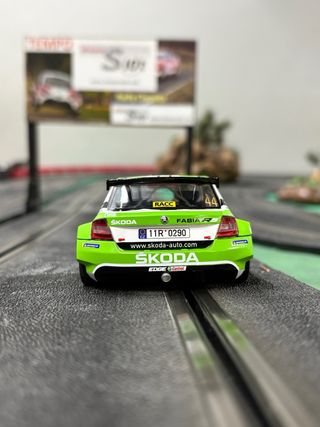 Scaleauto Skoda Fabia R5 rally RACC winner 2015