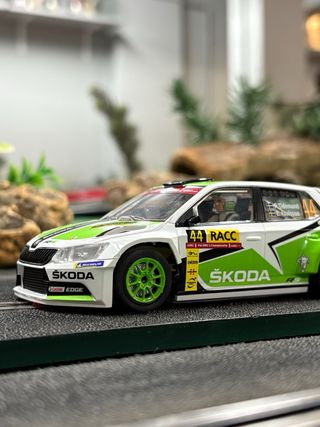 Scaleauto Skoda Fabia R5 rally RACC winner 2015