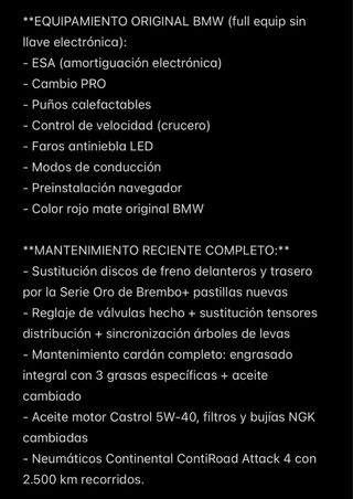 BMW R1200GS Adv 2015. Único propietario. 87750 kms