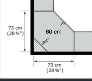 Armario Esquinero PAX IKEA 2,36m Blanco