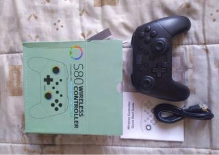 Mando pro compatible con nintendo switch y para pc