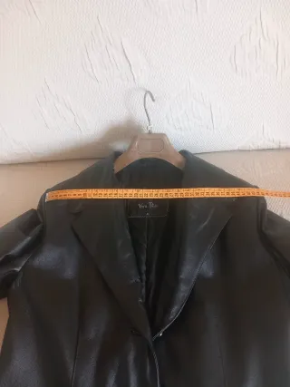 Cappotto Vera Pelle Nero