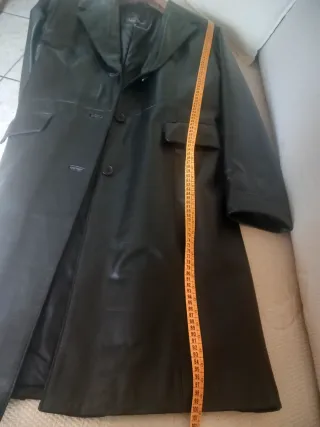 Cappotto Vera Pelle Nero