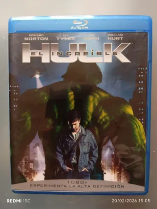 El Increíble Hulk Blu-ray