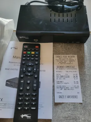 Decoder Digitale Terrestre DVB-T2 HEVC