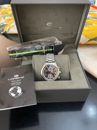 Orologio Lorenz Solar Crono WR 100M
